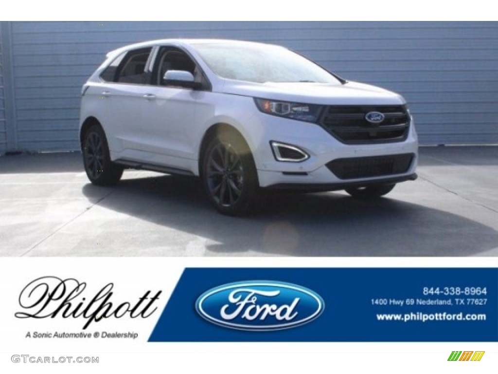 2018 Edge Sport AWD - White Platinum / Ebony photo #1