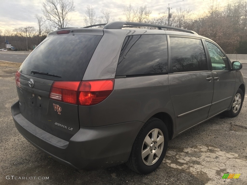 2005 Sienna LE - Phantom Gray Pearl / Stone photo #5