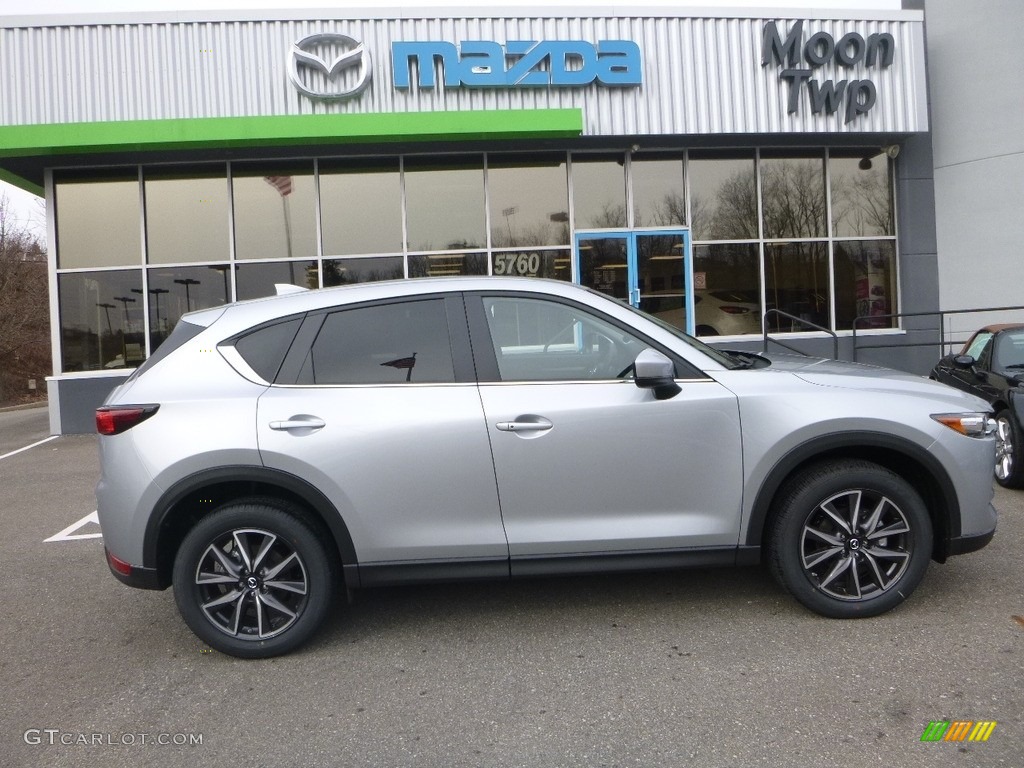 2018 CX-5 Touring AWD - Sonic Silver Metallic / Black photo #1