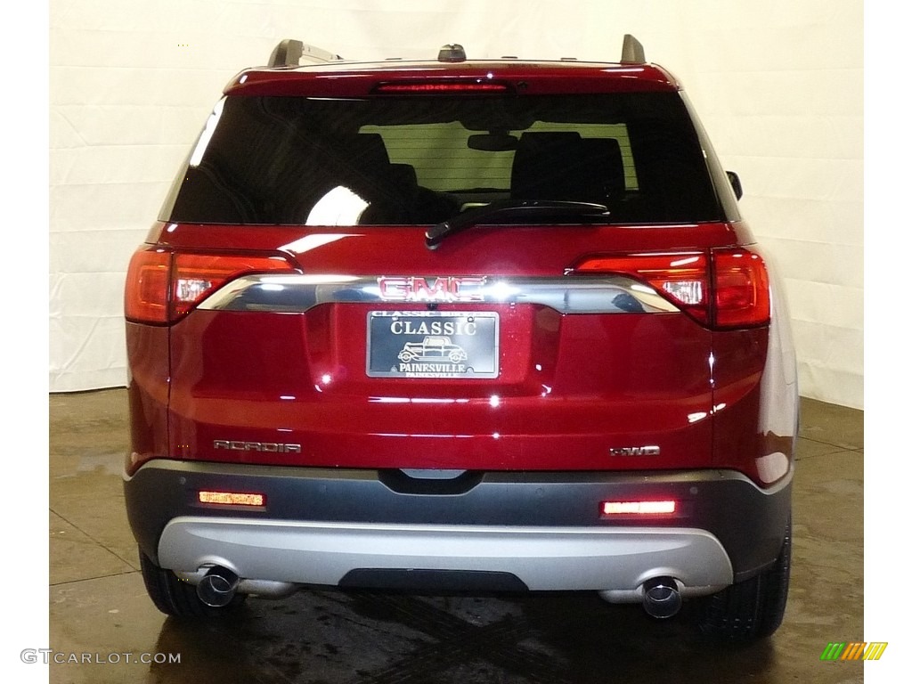 2018 Acadia SLT AWD - Crimson Red Tintcoat / Jet Black photo #3