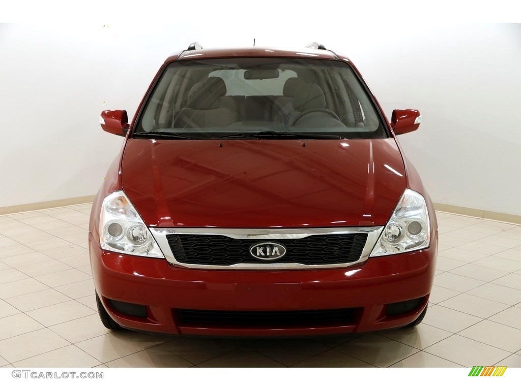 2012 Sedona LX - Claret Red / Gray photo #2
