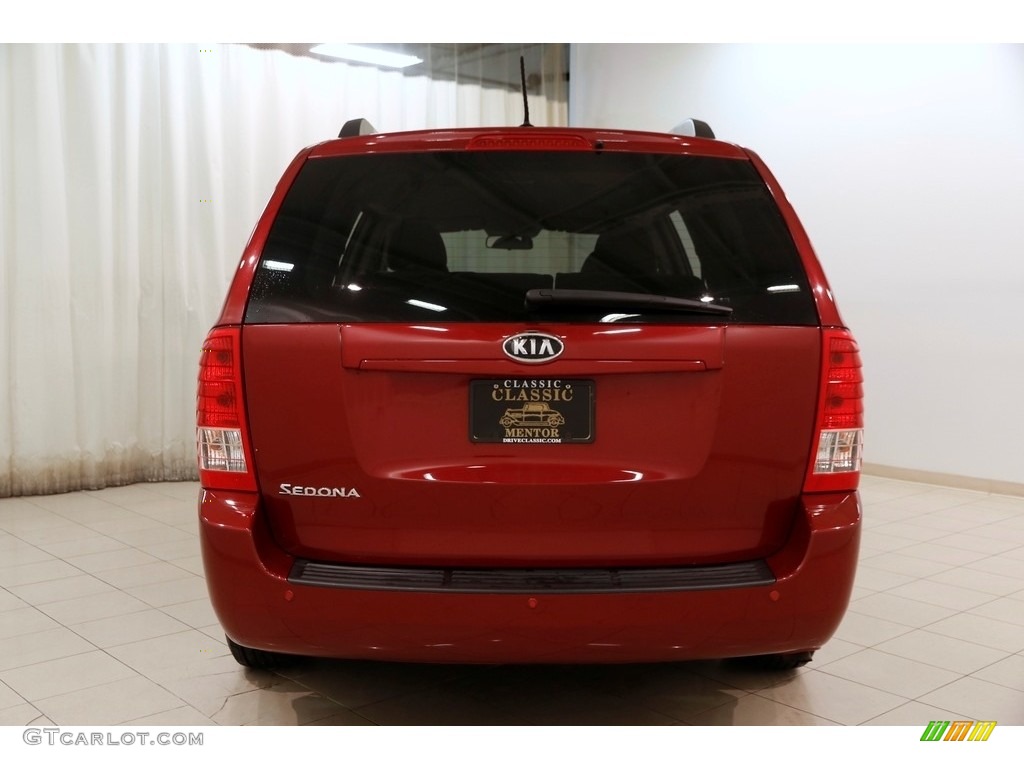 2012 Sedona LX - Claret Red / Gray photo #18