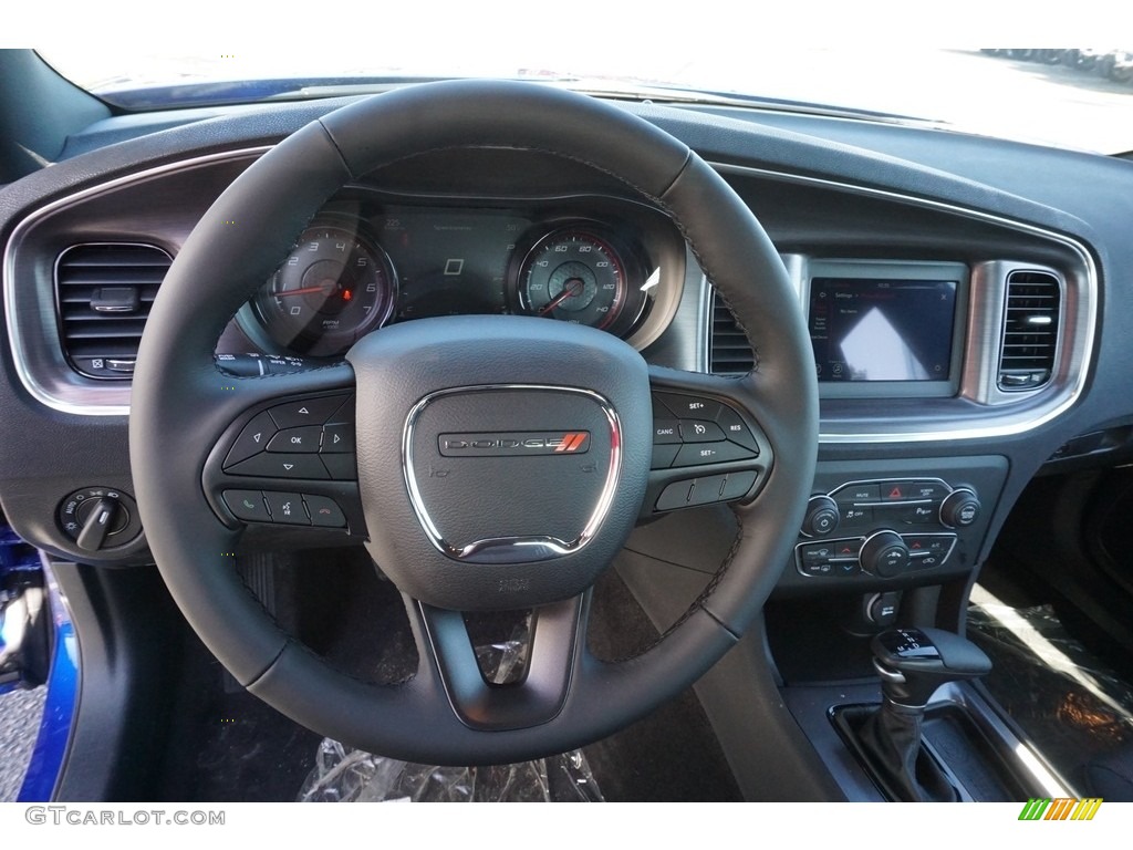 2018 Charger SXT - IndiGo Blue / Black photo #9