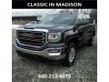 Dark Slate Metallic 2018 GMC Sierra 1500 SLE Double Cab 4WD