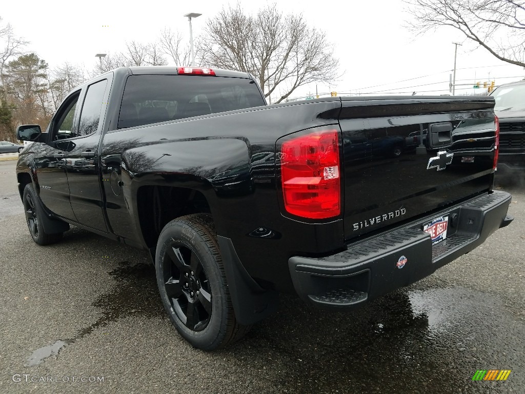 2018 Silverado 1500 WT Double Cab - Black / Dark Ash/Jet Black photo #4