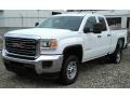 2018 Summit White GMC Sierra 2500HD Double Cab 4x4  photo #2