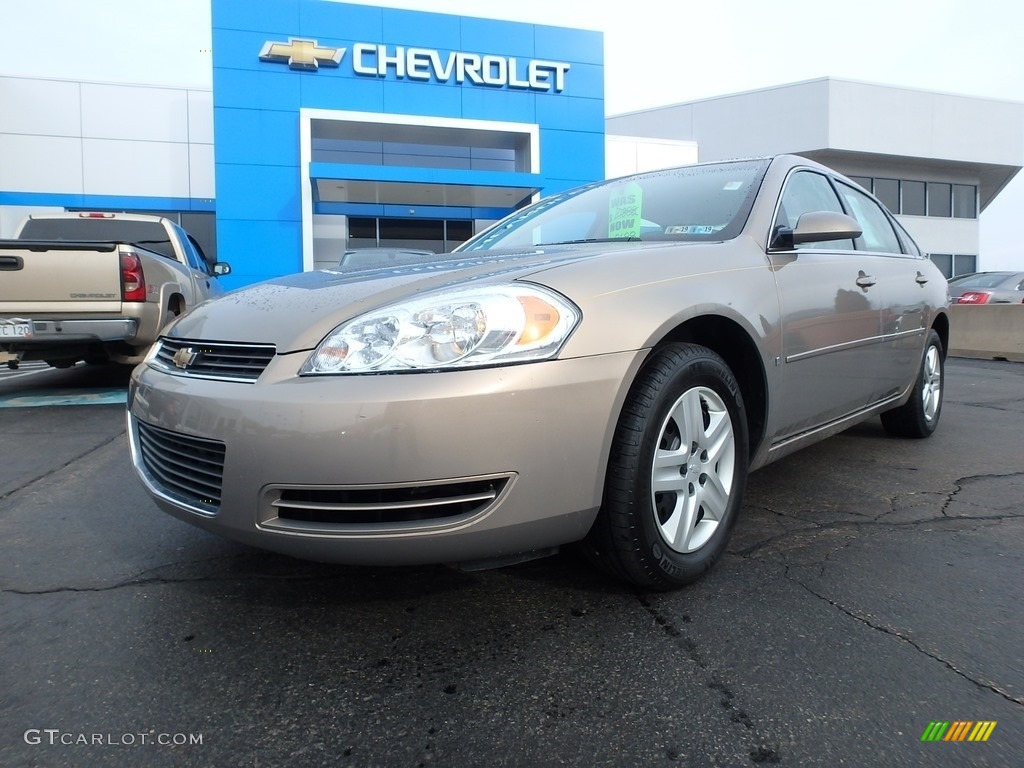 2007 Impala LS - Amber Bronze Metallic / Neutral Beige photo #2