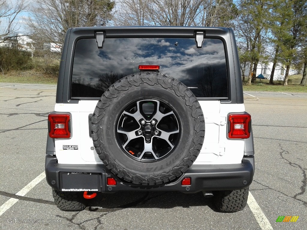 2018 Wrangler Unlimited Rubicon 4x4 - Bright White / Black/Heritage Tan photo #7