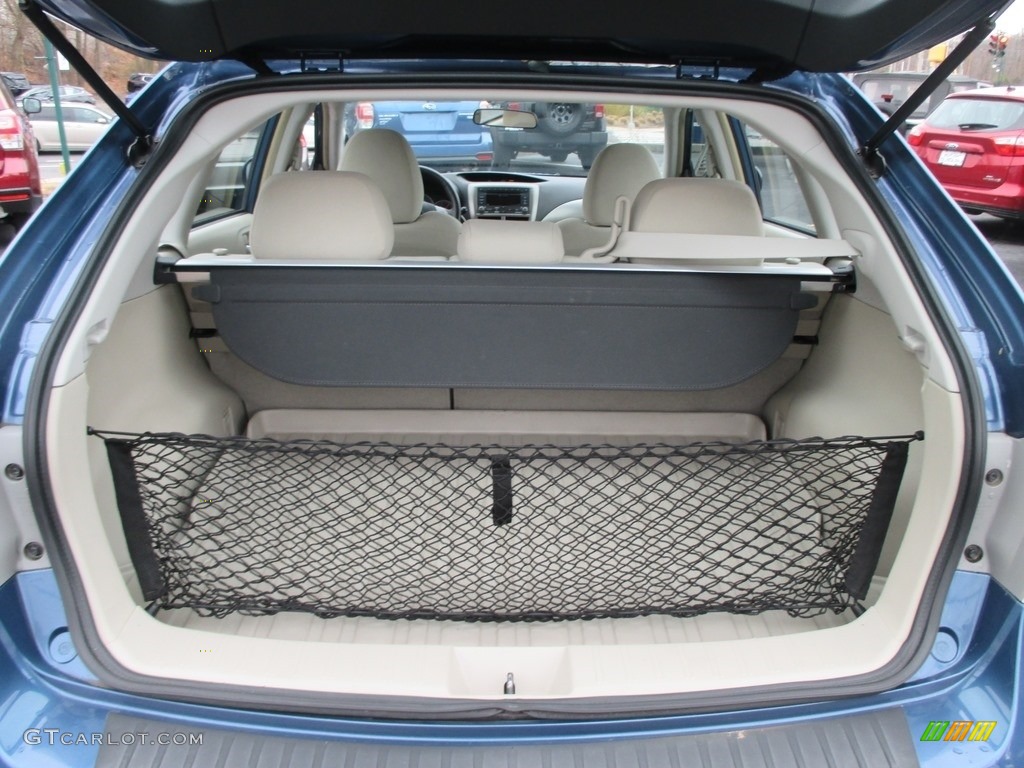 2009 Impreza 2.5i Premium Wagon - Newport Blue Pearl / Ivory photo #20