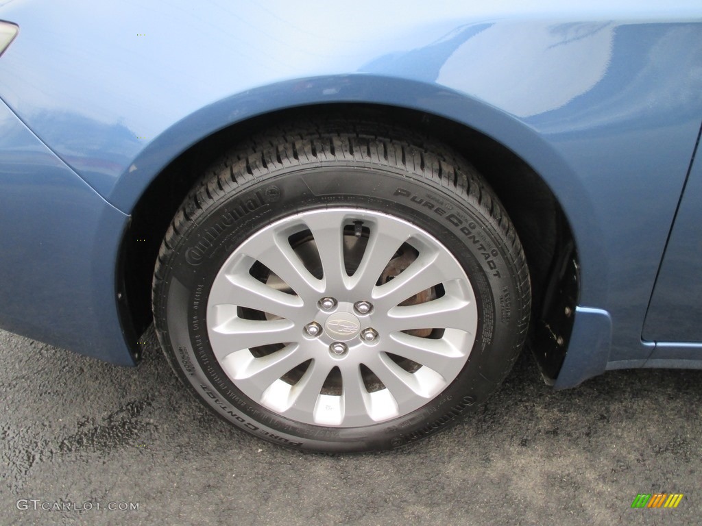 2009 Impreza 2.5i Premium Wagon - Newport Blue Pearl / Ivory photo #23