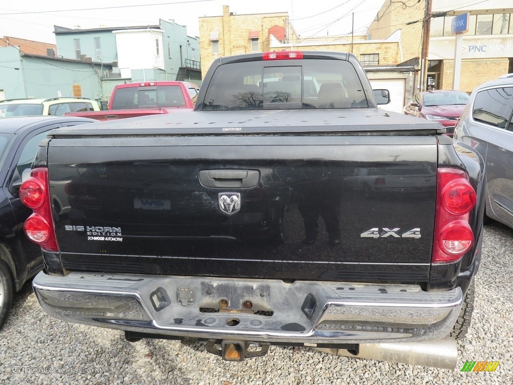 2007 Ram 3500 Big Horn Quad Cab 4x4 Dually - Brilliant Black Crystal Pearl / Medium Slate Gray photo #6