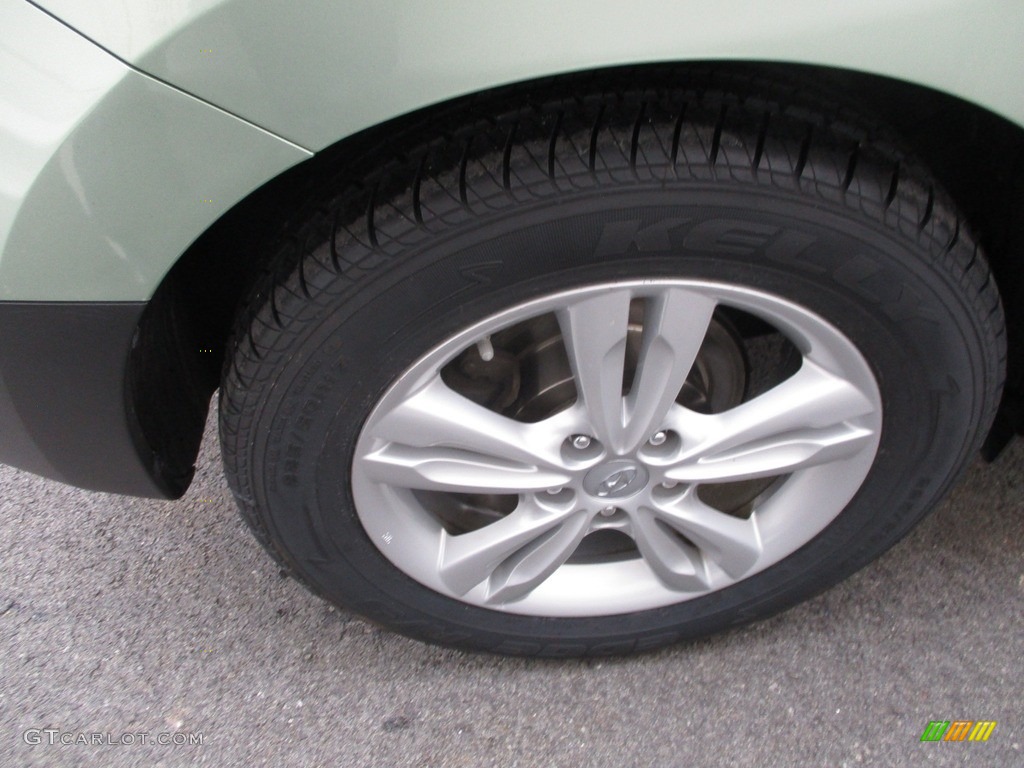 2011 Tucson Limited AWD - Kiwi Green / Taupe photo #7