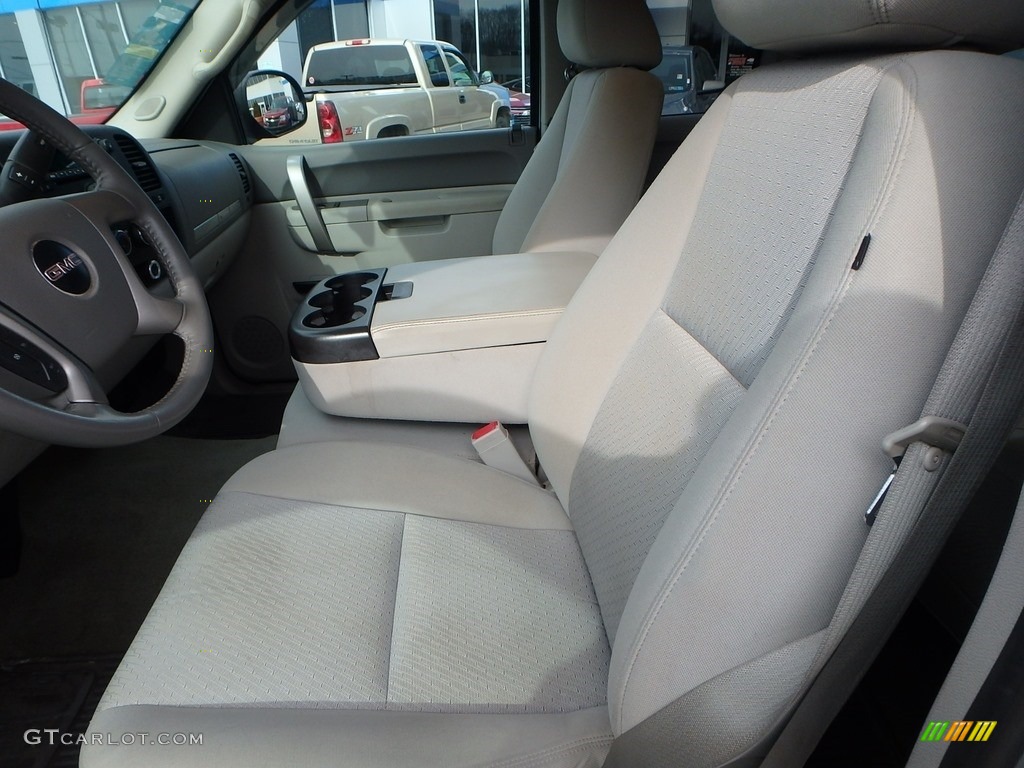 2010 Sierra 1500 SLE Extended Cab 4x4 - Pure Silver Metallic / Dark Titanium/Light Titanium photo #22