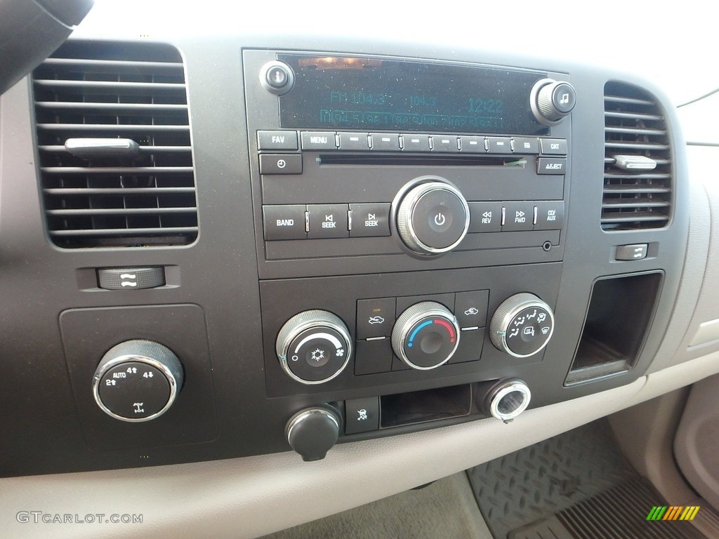 2010 Sierra 1500 SLE Extended Cab 4x4 - Pure Silver Metallic / Dark Titanium/Light Titanium photo #28