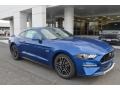 2018 Lightning Blue Ford Mustang GT Premium Fastback  photo #1