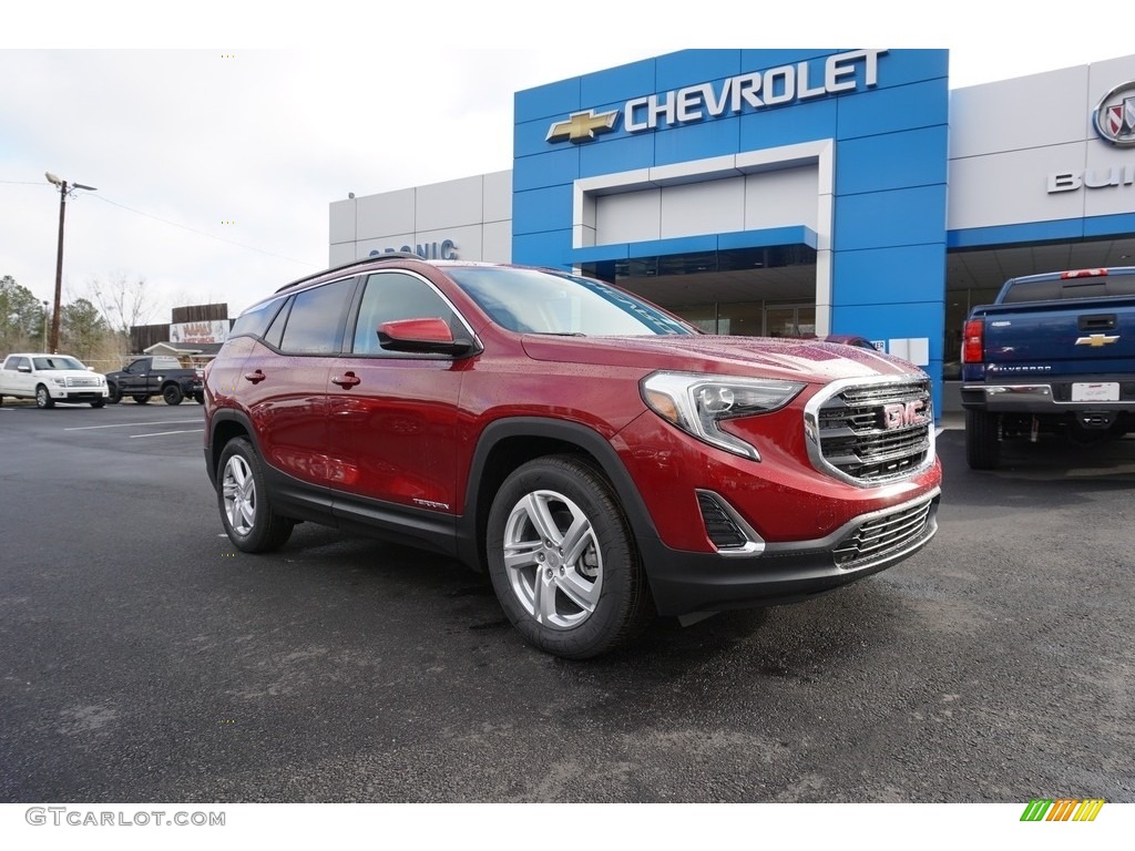 Red Quartz Tintcoat GMC Terrain