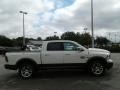 Pearl White - 1500 Laramie Longhorn Crew Cab 4x4 Photo No. 6