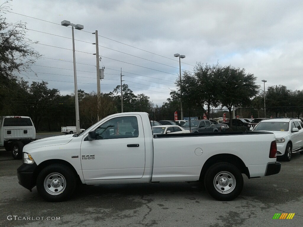 2018 1500 Tradesman Regular Cab - Bright White / Black/Diesel Gray photo #2