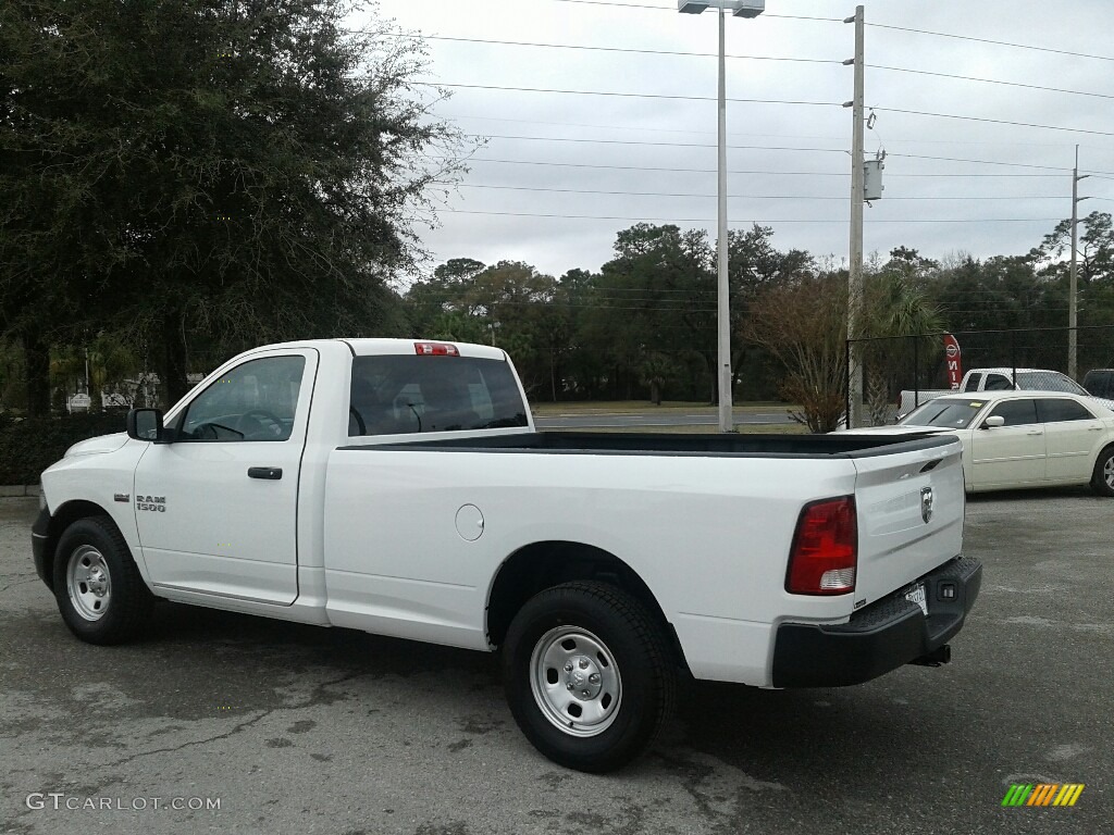 2018 1500 Tradesman Regular Cab - Bright White / Black/Diesel Gray photo #4