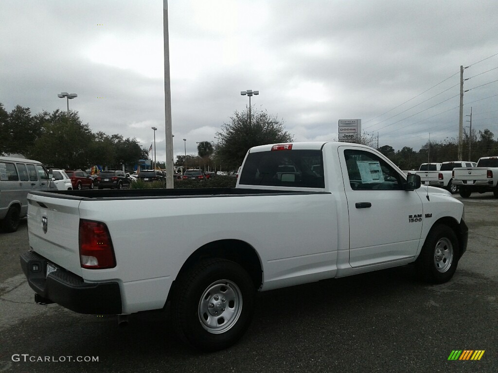 2018 1500 Tradesman Regular Cab - Bright White / Black/Diesel Gray photo #6