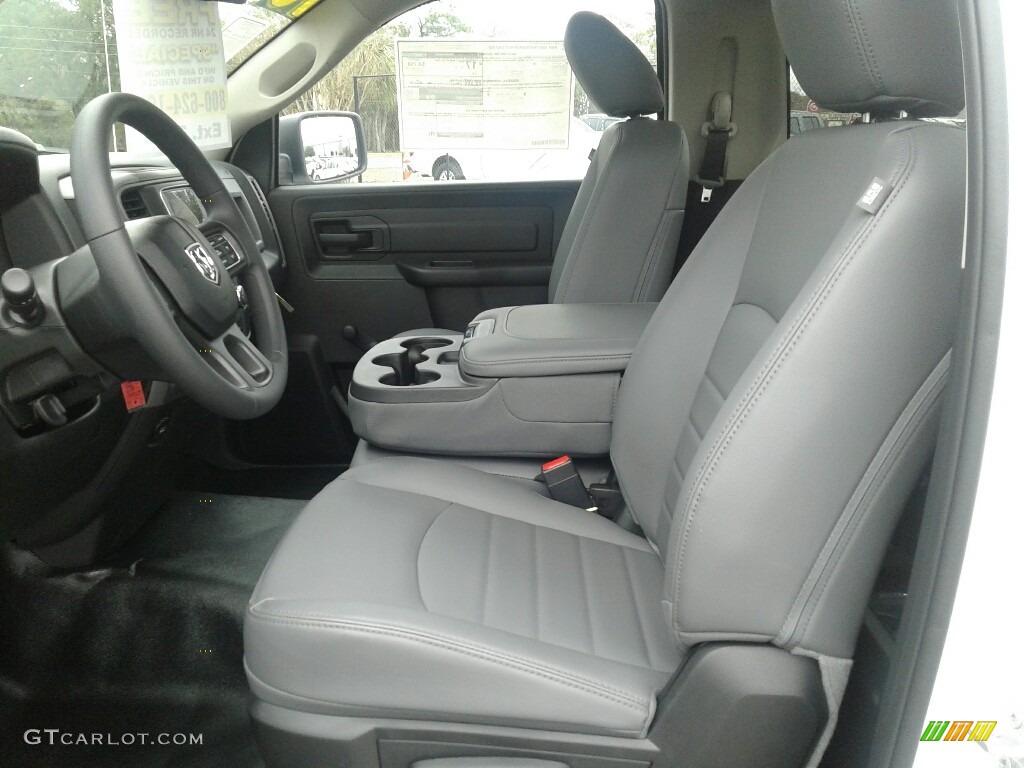 2018 1500 Tradesman Regular Cab - Bright White / Black/Diesel Gray photo #10