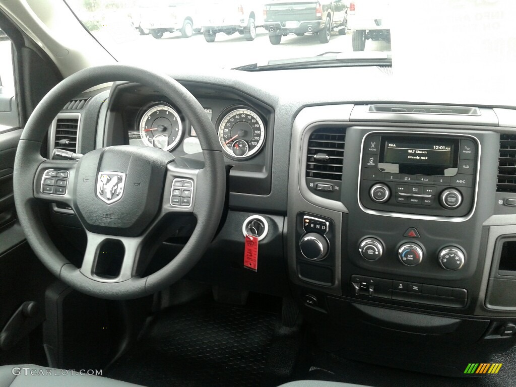 2018 1500 Tradesman Regular Cab - Bright White / Black/Diesel Gray photo #14