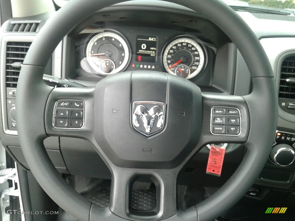 2018 1500 Tradesman Regular Cab - Bright White / Black/Diesel Gray photo #15