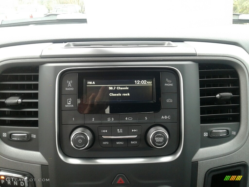 2018 1500 Tradesman Regular Cab - Bright White / Black/Diesel Gray photo #16