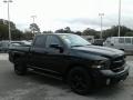 2018 Brilliant Black Crystal Pearl Ram 1500 Big Horn Quad Cab 4x4  photo #7
