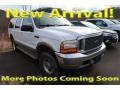 Oxford White 2000 Ford Excursion Limited 4x4