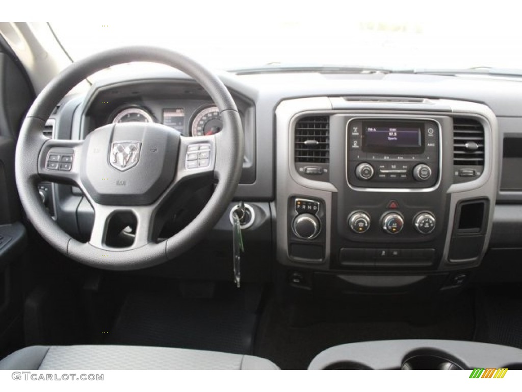 2017 1500 Express Crew Cab - Bright Silver Metallic / Black/Diesel Gray photo #22