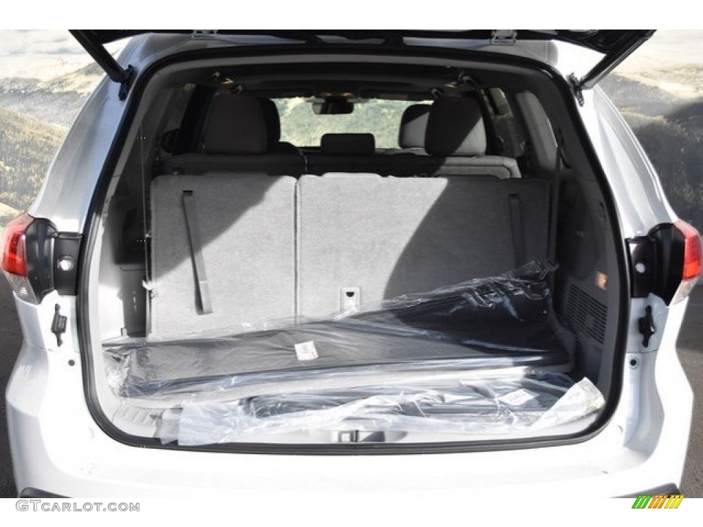 2018 Highlander XLE AWD - Blizzard White Pearl / Ash photo #9