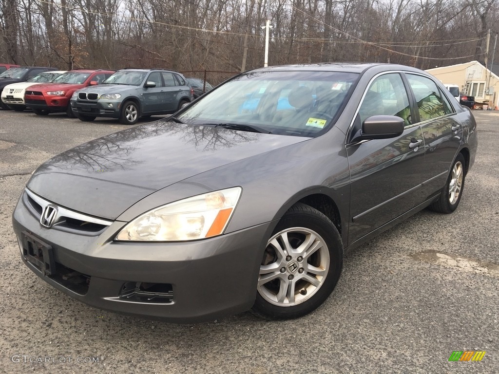 2006 Accord EX-L Sedan - Carbon Bronze Pearl / Black photo #1