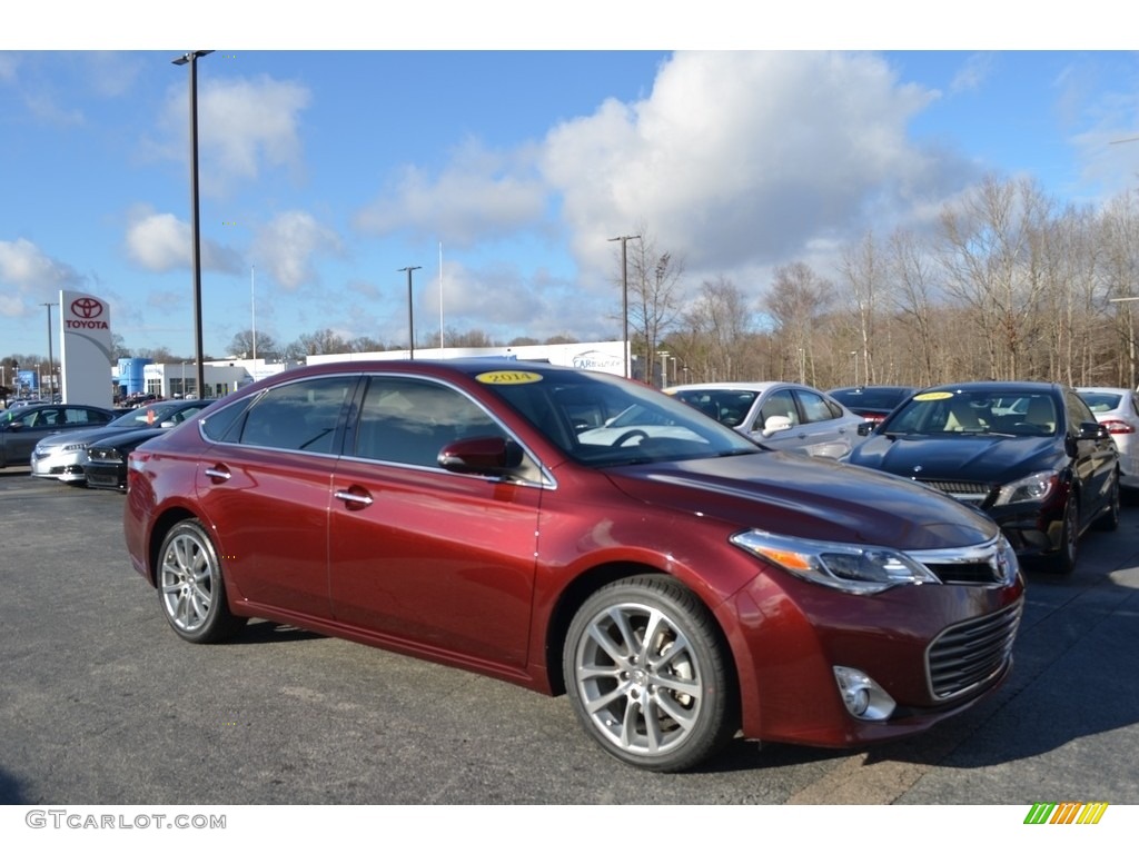 Sizzling Crimson Mica Toyota Avalon