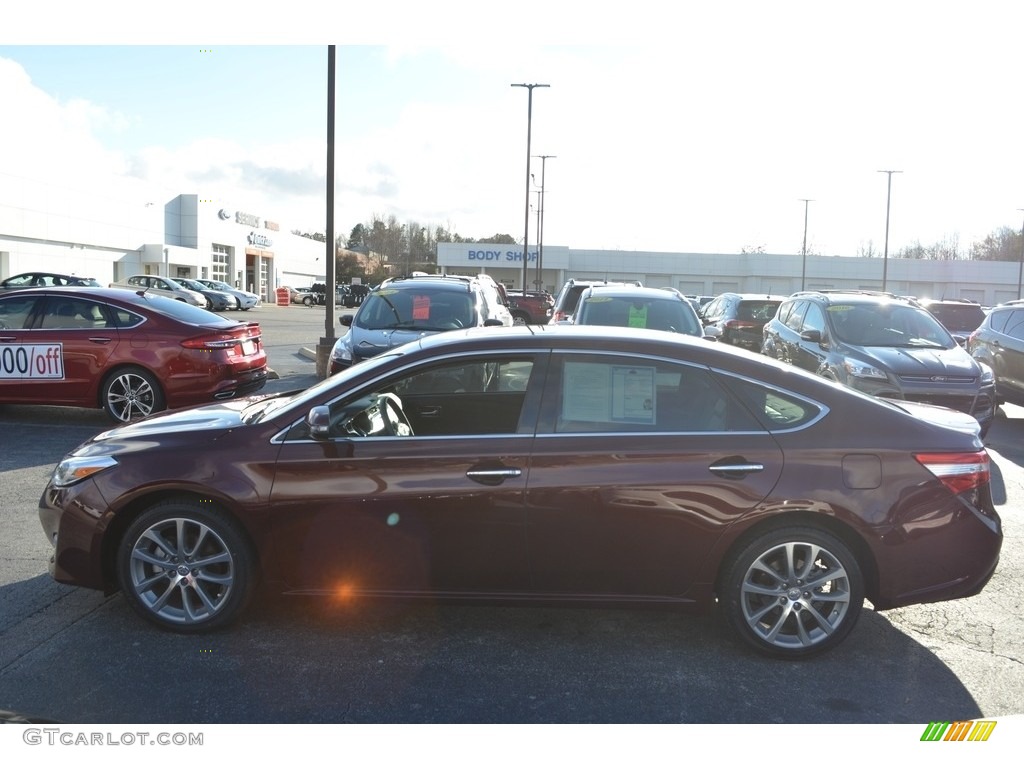 2014 Avalon XLE - Sizzling Crimson Mica / Black photo #5