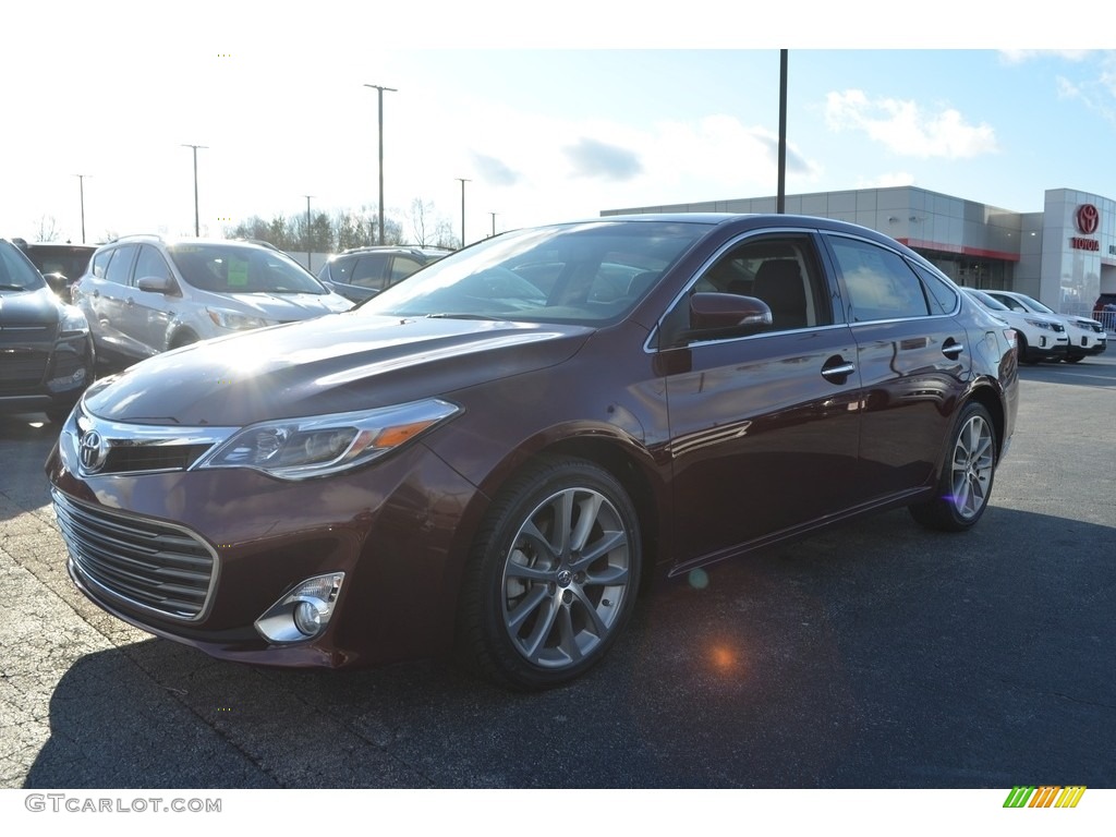 2014 Avalon XLE - Sizzling Crimson Mica / Black photo #6