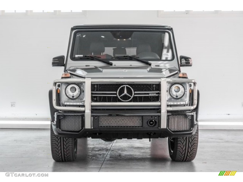 2018 G 63 AMG - Palladium Silver Metallic / designo Classic Red Two-Tone photo #2