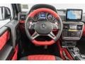 designo Classic Red Two-Tone Steering Wheel Photo for 2018 Mercedes-Benz G #125161187