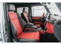 designo Classic Red Two-Tone Front Seat Photo for 2018 Mercedes-Benz G #125161223