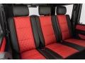 designo Classic Red Two-Tone Rear Seat Photo for 2018 Mercedes-Benz G #125161355