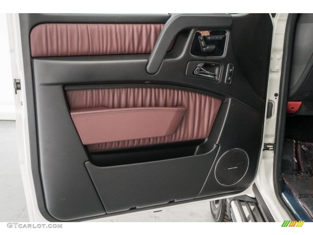 2018 Mercedes-Benz G 63 AMG designo Mystic Red Door Panel Photo #125162270