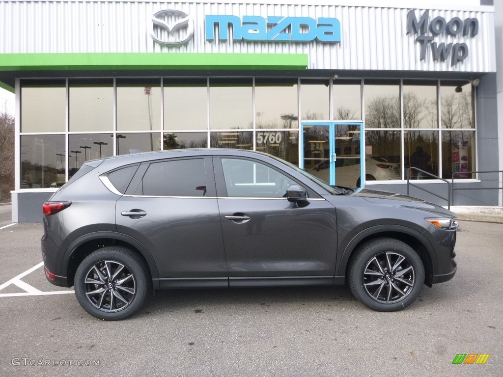 2018 CX-5 Touring AWD - Machine Gray Metallic / Black photo #1