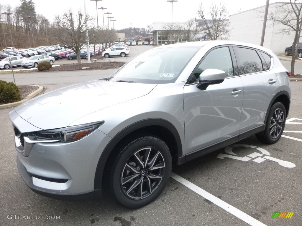 2018 CX-5 Grand Touring AWD - Sonic Silver Metallic / Black photo #5