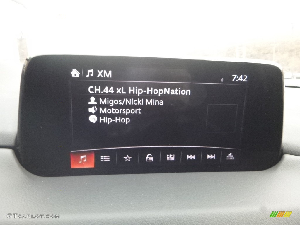 2018 CX-5 Grand Touring AWD - Sonic Silver Metallic / Black photo #14