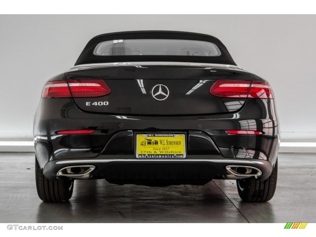 2018 E 400 Convertible - Black / Black photo #4