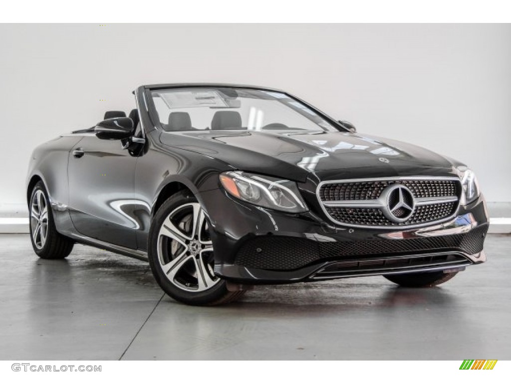 2018 E 400 Convertible - Black / Black photo #12