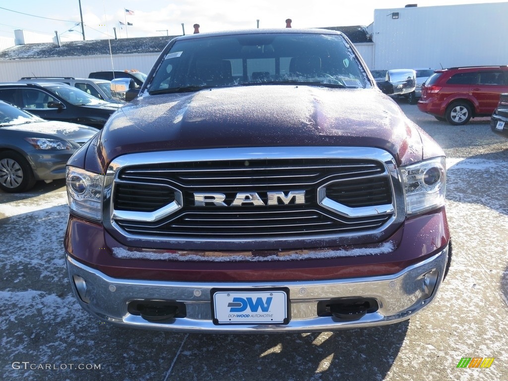 2018 1500 Limited Crew Cab 4x4 - Delmonico Red Pearl / Black photo #6