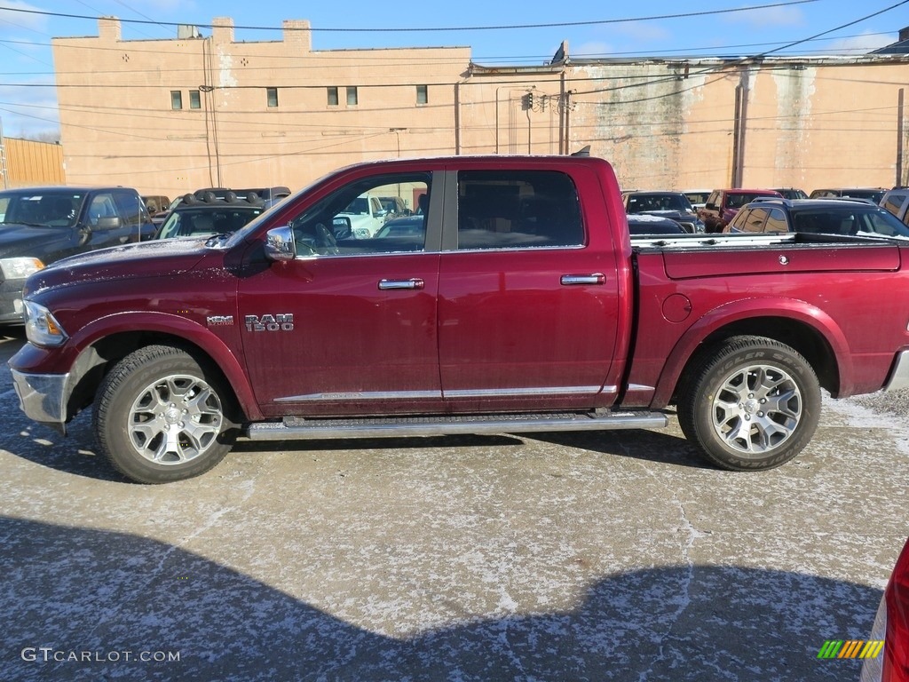 2018 1500 Limited Crew Cab 4x4 - Delmonico Red Pearl / Black photo #8