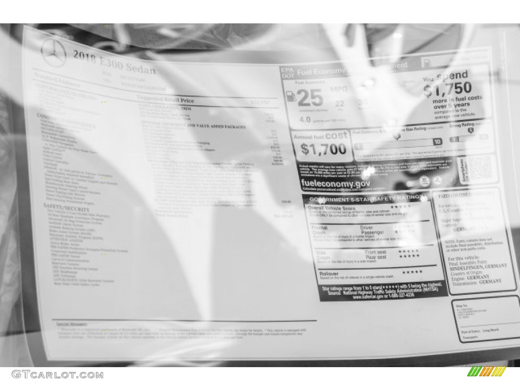 2018 E 300 Sedan - Lunar Blue Metallic / Macchiato Beige/Black photo #11