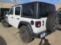 2018 Bright White Jeep Wrangler Unlimited Sport 4x4  photo #7